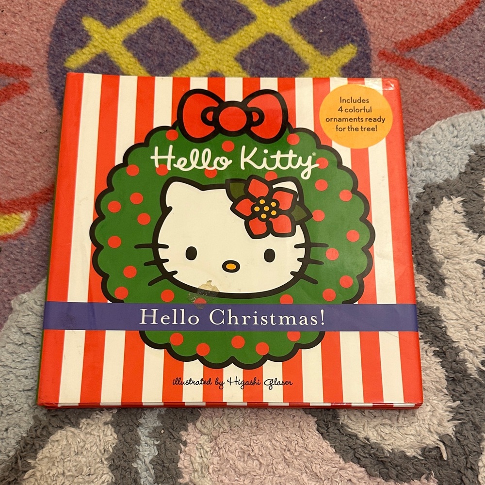 Sanrio Hello Kitty Christmas Book - Red, Green, White
